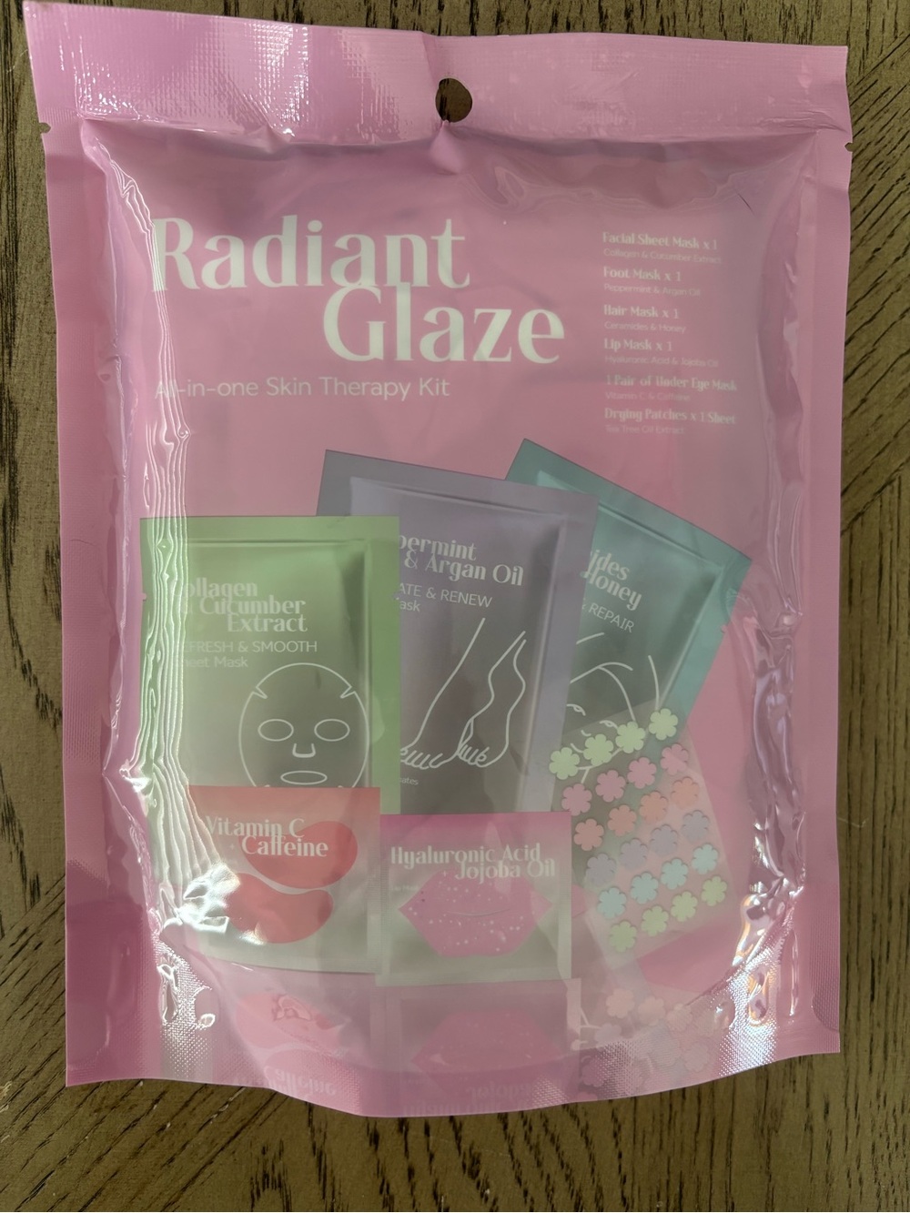 Radiant Glaze All-in-One Skin Therapy Kit Gift Set NIP